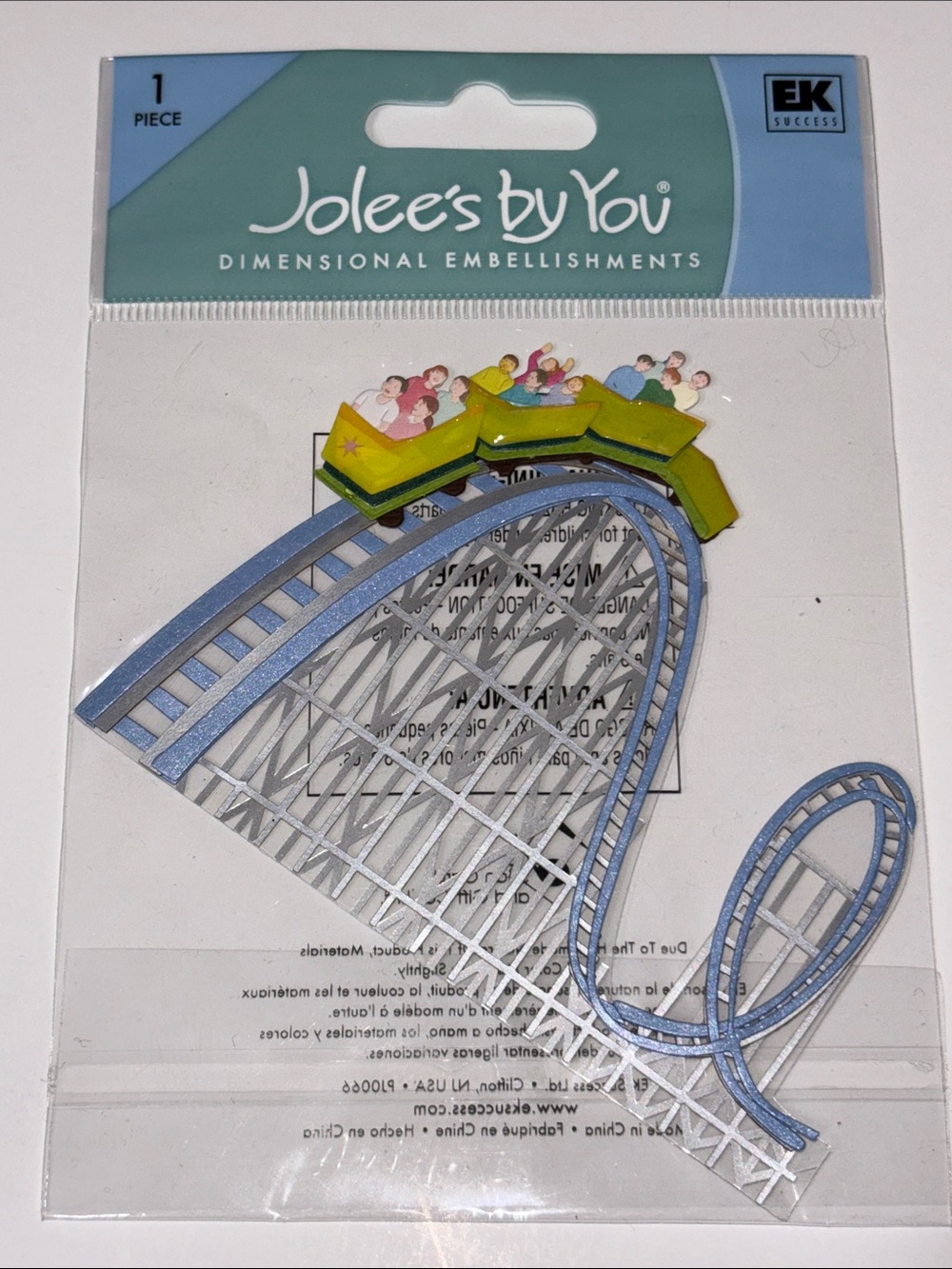 Jolee's by You Roller Coaster Dimensional Embellishment - Blue & Green